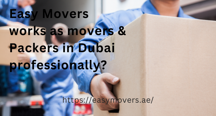 Easy movers & Packers in Dubai